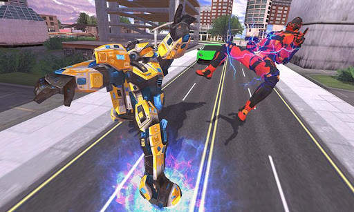 Steel Robot Fighting: Fast Transformer Robot Game screenshot 1