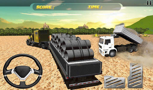 Hill Bridge Construction Crane screenshot 7