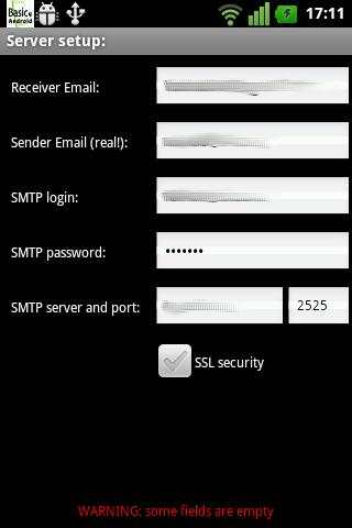 GpsEmailTracker Light screenshot 3