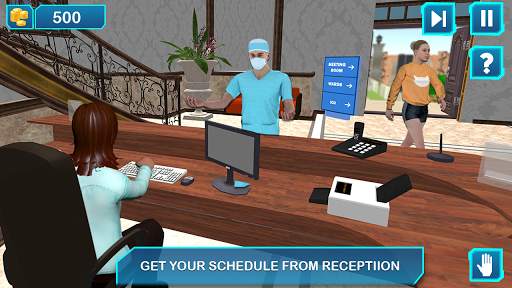 Virtual Doctor Hospital ER Emergency Games screenshot 1