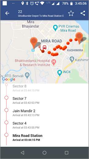 Majhi Bus - माझी बस (MBMT) screenshot 2
