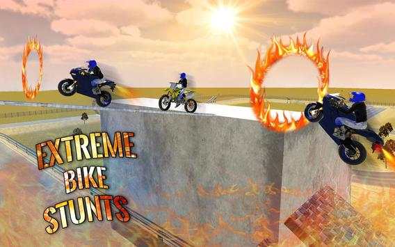 Crazy Bike Rider Stunt Race 3D screenshot 8