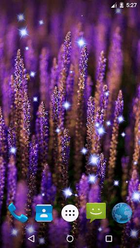 Lavender Live Wallpaper screenshot 3