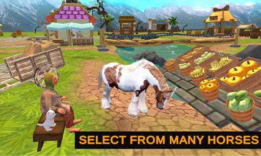 Horse Cart Offroad Farming Transport Simulator screenshot 1