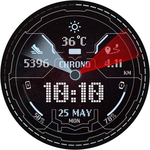 Nimbus Watch Face & Clock Live Wallpaper screenshot 17
