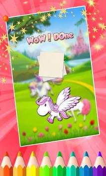 Unicorn Coloring Book: Fun Game for Kids screenshot 5