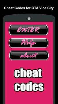Cheat Codes for GTA Vice City screenshot 1