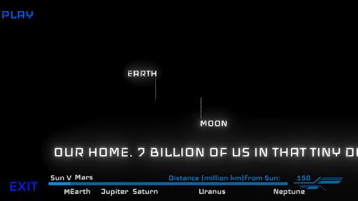 Real-Scale Solar System (RSSS) screenshot 5