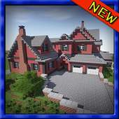 New modern mansion maps for minecraft pe logo