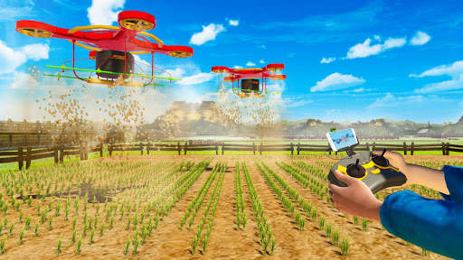 Modern Drone Farming 2020: Tractor Games screenshot 4