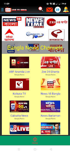 Live TV India : Online TV screenshot 5