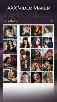 XXX Photo to  video Maker screenshot 1
