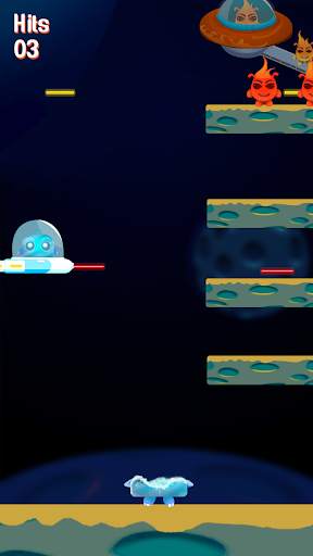 Alien Fight : ice alien vs fire alien war screenshot 1