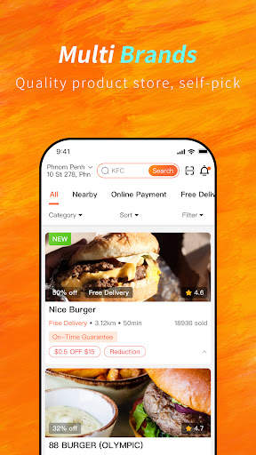 E-GetS : Food & Drink Delivery screenshot 3