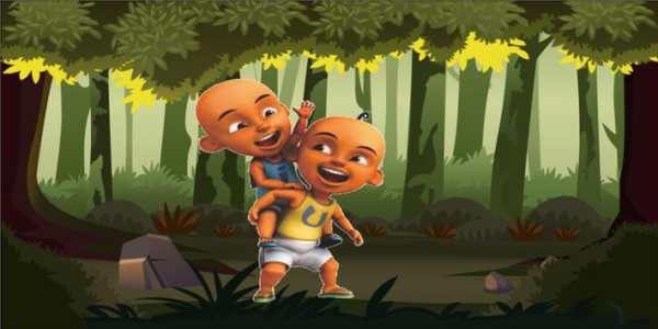 subway adventure of super upin dan kawan screenshot 3