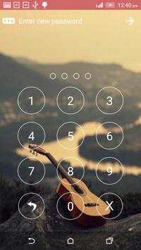 Gitar App Lock Theme screenshot 3