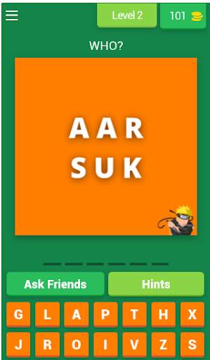 Ninja Konoha: Guess the Characters Quiz Free Game screenshot 3