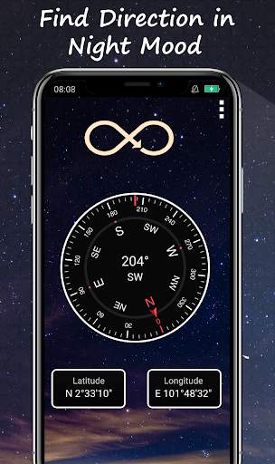 Digital Compass 360 with Free inclinometer 5 تصوير الشاشة