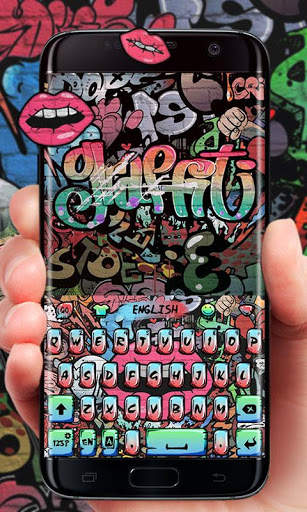 Graffiti Go Keyboard Theme screenshot 1