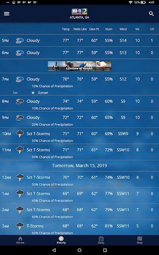 WSB-TV Channel 2 Weather screenshot 10