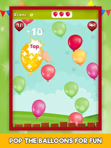 Popping Balloon Game For Kids screenshot 1