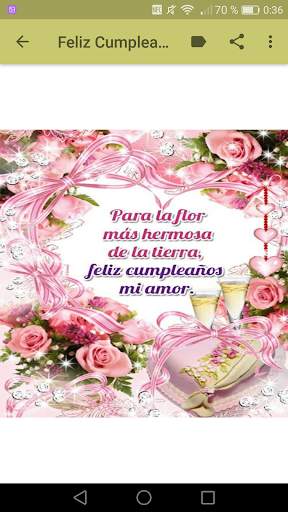 Feliz Cumpleaños Con Flores screenshot 9