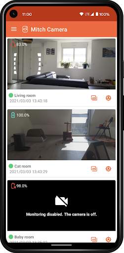 Mitch Camera - Security & Pet screenshot 1