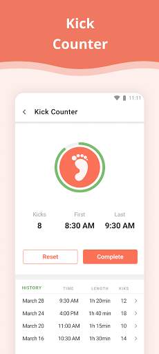 Pregnancy App screenshot 3