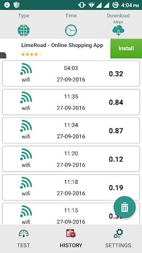 4G Speed Test LTE WiFi screenshot 2