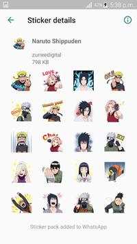 Anime Stickers for WhatsApp 2020 (WAStickerApps) screenshot 3