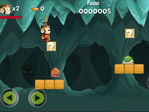 Super Monkey Rush World Runner Mobil Platform Game screenshot 14