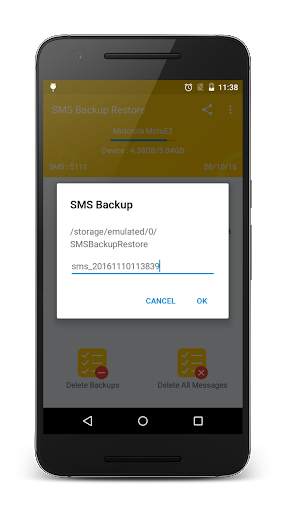 SMS Backup Restore screenshot 3