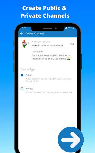 PushPop Messenger - Made in India Chat App screenshot 5
