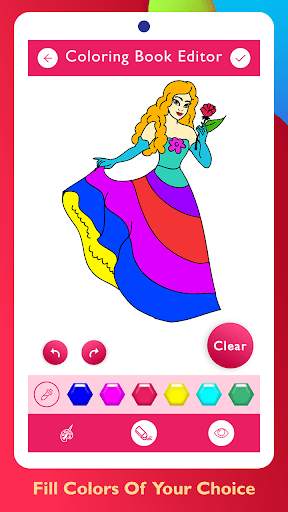 Princess Painting Games screenshot 4