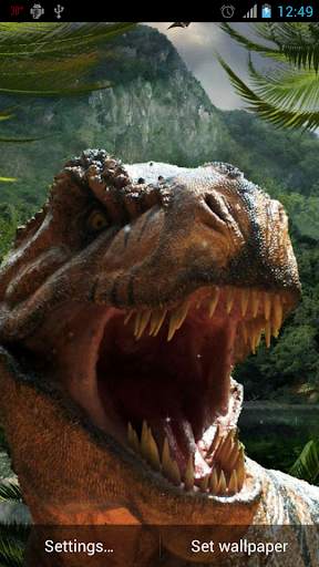 Dinosaurs Live Wallpaper screenshot 2