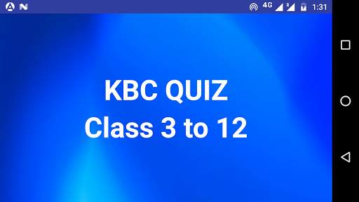 Chota Kids KBC GAME FOR CLASS 3 to 12 screenshot 1