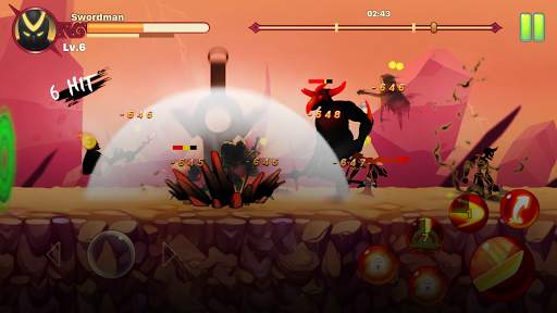 Stickman Ninja : Legends Warrior - Shadow Game RPG screenshot 2