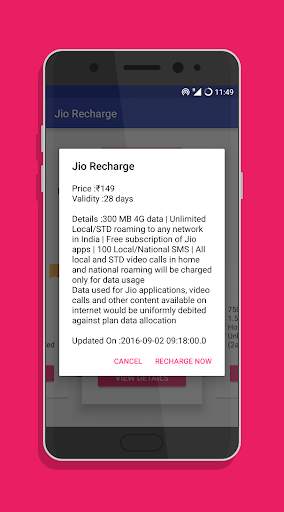 4G Recharge Plan screenshot 4