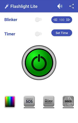 Flashlight Lite screenshot 2