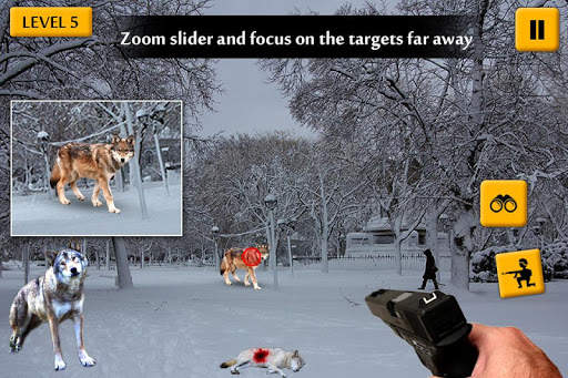 Animal Sniper Wolf Hunting Shooter screenshot 4