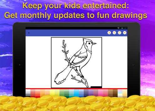Birds Coloring Game for Kids screenshot 12