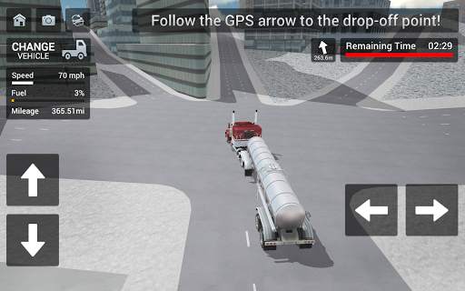City Truck Driving Simulator screenshot 3