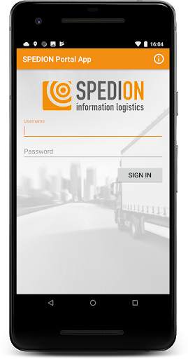SPEDION Portal App screenshot 1