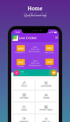Live Cricket screenshot 1