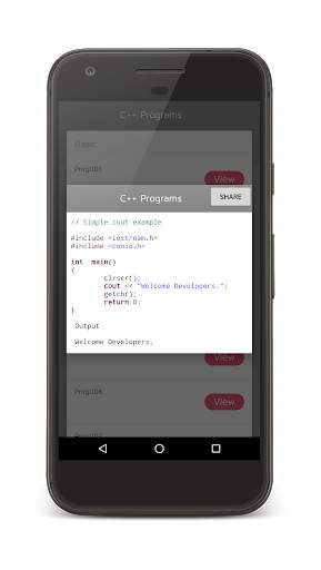 C   Examples 4 تصوير الشاشة