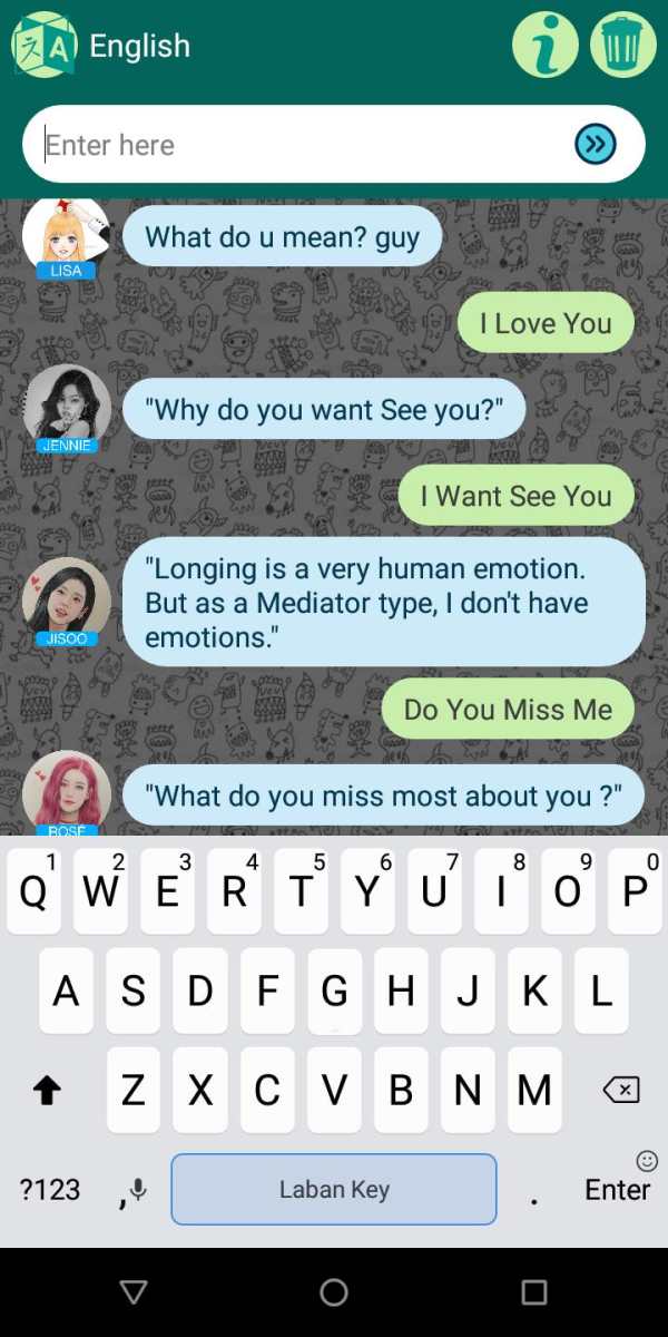 BlackPinK Messenger Chat Prank screenshot 3