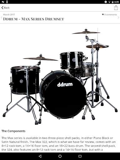 Modern Drummer Magazine 8 تصوير الشاشة