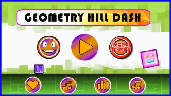 Geometry Hill dash 2018 : Hill dash скриншот 1