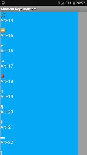 Software Shortcut Keys Best of Best screenshot 4