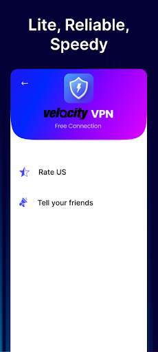 Velocity VPN: Secure VPN Proxy screenshot 3